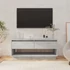 Kép 1/9 - Betonszürke szerelt fa TV-szekrény 102x41x44 cm