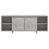 Kép 5/8 - Betonszürke szerelt fa TV-szekrény 130x35x50 cm