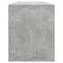 Kép 7/8 - Betonszürke szerelt fa TV-szekrény 130x35x50 cm