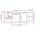 Kép 8/8 - Betonszürke szerelt fa TV-szekrény 130x35x50 cm