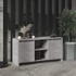 Kép 1/9 - Betonszürke szerelt fa TV-szekrény 100 x 35 x 55 cm