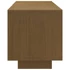 Kép 5/10 - Mézbarna tömör fenyőfa TV-szekrény 110 x 30 x 33,5 cm