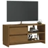 Kép 4/11 - Mézbarna tömör fenyőfa TV-szekrény 80 x 31 x 39 cm