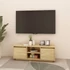 Kép 3/9 - Tömör fenyőfa TV-szekrény 110 x 30 x 40 cm