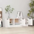 Kép 3/10 - Fehér szerelt fa TV-szekrény 102 x 35 x 36,5 cm