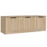 Kép 2/10 - Sonoma tölgy színű szerelt fa TV-szekrény 102 x 35 x 36,5 cm