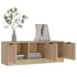 Kép 4/10 - Sonoma tölgy színű szerelt fa TV-szekrény 102 x 35 x 36,5 cm