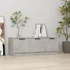 Kép 1/10 - Betonszürke szerelt fa TV-szekrény 102 x 35 x 36,5 cm