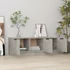 Kép 3/10 - Betonszürke szerelt fa TV-szekrény 102 x 35 x 36,5 cm