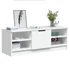 Kép 4/9 - Fehér szerelt fa TV-szekrény 102 x 35,5 x 36,5 cm
