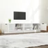 Kép 3/10 - 2 db fehér szerelt fa TV-szekrény 80 x 35 x 36,5 cm