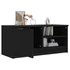 Kép 4/9 - Fekete szerelt fa TV-szekrény 80 x 35 x 36,5 cm