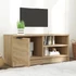 Kép 3/9 - Sonoma-tölgyszínű szerelt fa fali TV-szekrény 80x35x36,5 cm