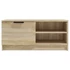 Kép 5/10 - 2 db sonoma-tölgy színű szerelt fa TV-szekrény 80x35x36,5 cm