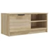 Kép 6/10 - 2 db sonoma-tölgy színű szerelt fa TV-szekrény 80x35x36,5 cm