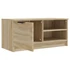 Kép 7/10 - 2 db sonoma-tölgy színű szerelt fa TV-szekrény 80x35x36,5 cm