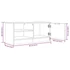 Kép 10/10 - 2 db sonoma-tölgy színű szerelt fa TV-szekrény 80x35x36,5 cm