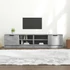 Kép 1/10 - 2 db betonszürke szerelt fa TV-szekrény 80x35x36,5 cm