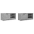 Kép 4/10 - 2 db betonszürke szerelt fa TV-szekrény 80x35x36,5 cm