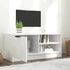Kép 3/9 - Fehér magasfényű szerelt fa TV-szekrény 80x35x36,5 cm