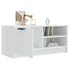Kép 4/9 - Fehér magasfényű szerelt fa TV-szekrény 80x35x36,5 cm