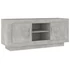 Kép 2/8 - Betonszürke szerelt fa TV-szekrény 102x35x45 cm