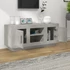 Kép 3/8 - Betonszürke szerelt fa TV-szekrény 102x35x45 cm