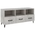 Kép 2/9 - Betonszürke szerelt fa TV-szekrény 102 x 35 x 50 cm