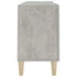 Kép 7/9 - Betonszürke szerelt fa TV-szekrény 150 x 30 x 50 cm