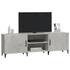 Kép 4/9 - Betonszürke szerelt fa TV-szekrény 150 x 30 x 50 cm