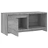 Kép 7/8 - Szürke sonoma színű szerelt fa TV-szekrény 90x35x40 cm