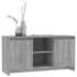 Kép 6/9 - Szürke sonoma szerelt fa TV-szekrény 102x37,5x52,5 cm