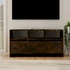 Kép 1/8 - Füstös tölgy színű szerelt fa TV-szekrény 102x37,5x52,5 cm