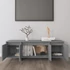Kép 3/9 - Szürke sonoma színű szerelt fa TV-szekrény 120x30x40,5 cm