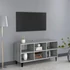 Kép 1/7 - Szürke sonoma színű TV-szekrény fémlábakkal 103,5 x 30 x 50 cm