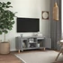Kép 6/9 - Szürke sonoma színű TV-szekrény tömör falábakkal 103,5x35x50 cm