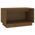 Kép 2/8 - Mézbarna tömör fenyőfa TV-szekrény 60x35x35 cm