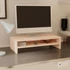 Kép 1/8 - Tömör fenyőfa monitorállvány 50 x 24 x 13 cm