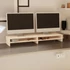 Kép 3/8 - Tömör fenyőfa monitorállvány 100 x 24 x 13 cm