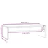 Kép 8/8 - Fehér tömör fenyőfa monitorállvány 50x27x15 cm