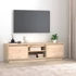 Kép 1/10 - Tömör fenyőfa TV-szekrény 140 x 35 x 40 cm