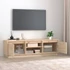 Kép 3/10 - Tömör fenyőfa TV-szekrény 140 x 35 x 40 cm