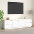 Kép 1/10 - Fehér tömör fenyőfa TV-szekrény 176 x 37 x 47,5 cm