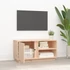 Kép 3/11 - Tömör fenyőfa TV-szekrény 80x35x40,5 cm