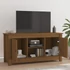 Kép 6/11 - Mézbarna tömör fenyőfa TV-szekrény 103 x 36,5 x 52 cm
