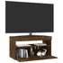 Kép 6/11 - Füstös tölgy színű TV-szekrény LED-világítással 75 x 35 x 40 cm