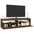 Kép 6/11 - 2 db füstös tölgy színű TV-szekrény LED-ekkel 75 x 35 x 40 cm
