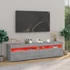 Kép 3/11 - 2 db füstös tölgy színű TV-szekrény LED-ekkel 75 x 35 x 40 cm