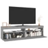 Kép 6/11 - 2 db füstös tölgy színű TV-szekrény LED-ekkel 75 x 35 x 40 cm