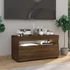 Kép 4/11 - Barna tölgy színű TV-szekrény LED-világítással 75 x 35 x 40 cm